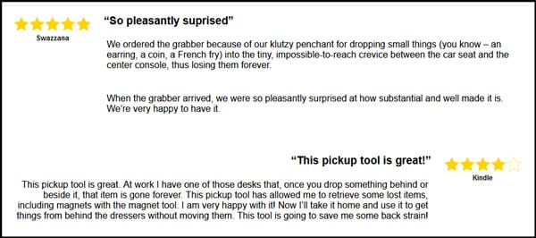 Customers Reviews