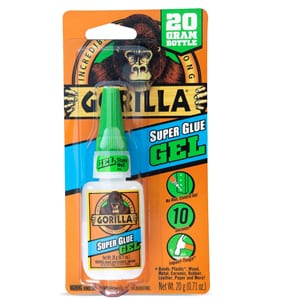 About Gorilla Clear Super Glue Gel