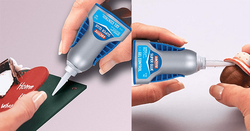 Loctite Super Glue Gel application