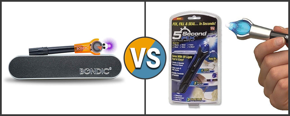 Bondic vs 5 Second Fix Comparison