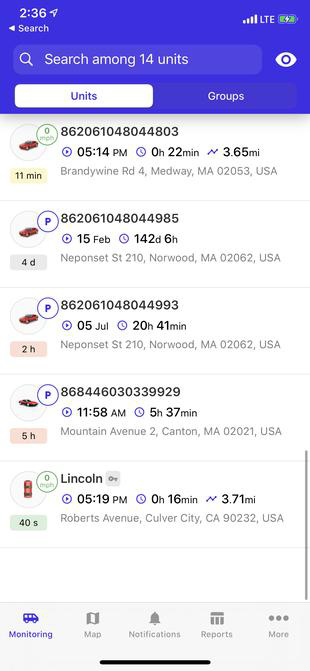 Prime Tracking App