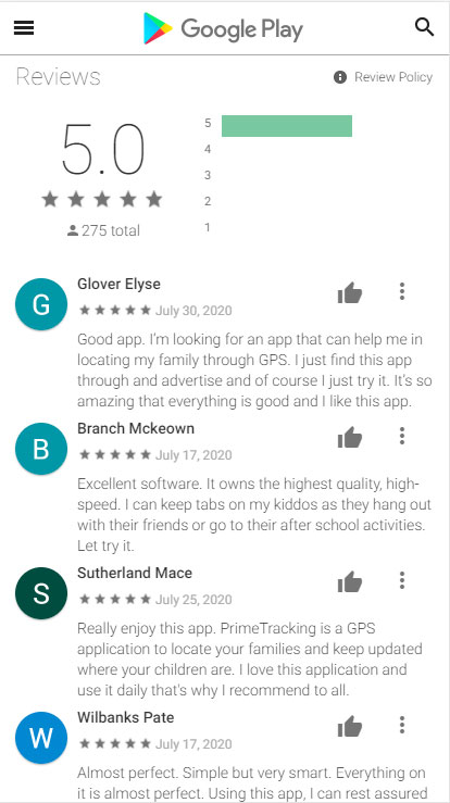 Prime Tracking Reviews