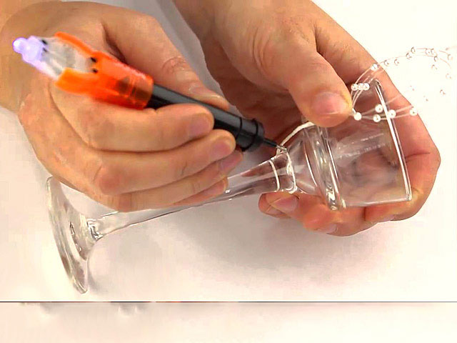 UV Light Gluing Glass