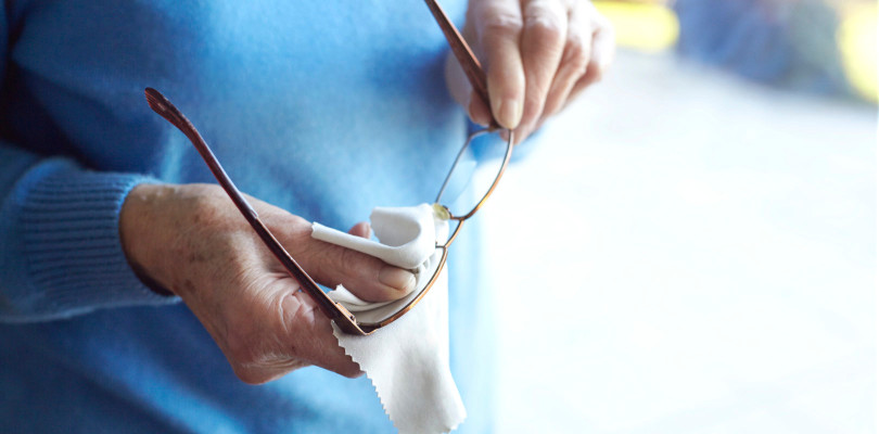 cleaning glasses misconception