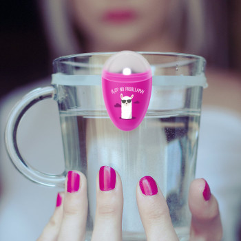 ulla attached to a cup