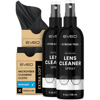 Evo eyeglass cleaner kit