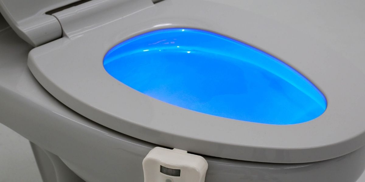 IllumiBowl Motion-Activated Toilet Night Light