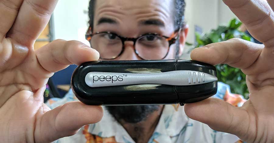 peeps glasses cleaner
