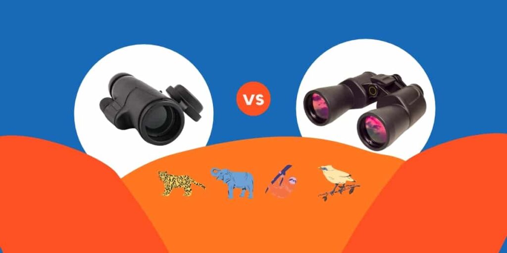 monocular vs binocular monocular vs binocular