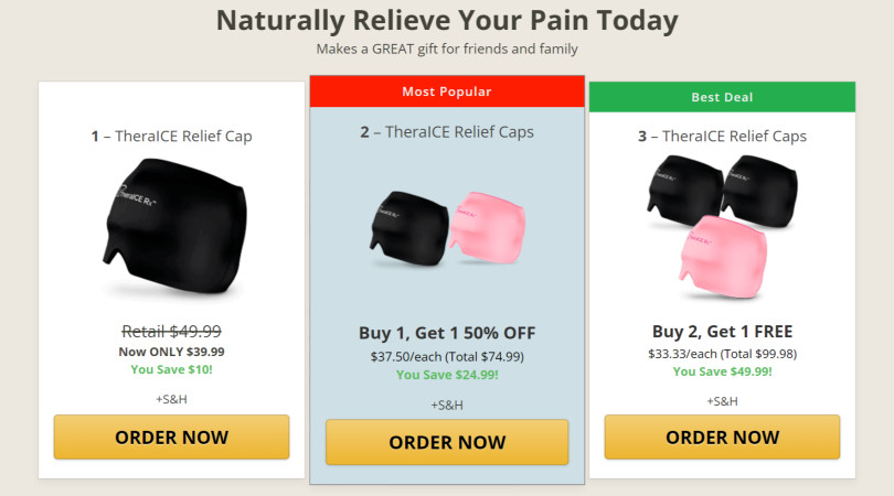 order theraice relief hat