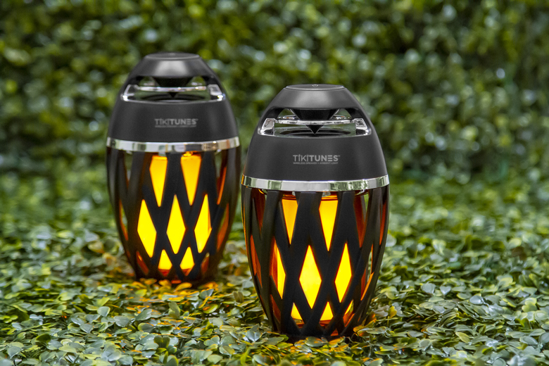 What is a Tiki torch wireless bluetooth speaker