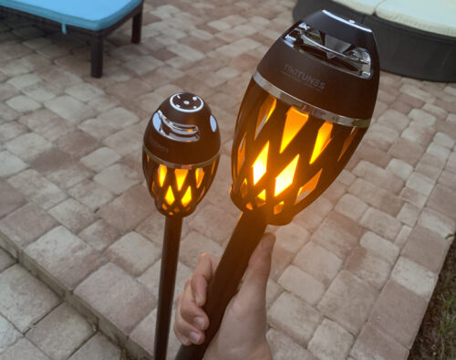 buying a Tiki torch speaker