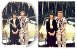 ScanMyPhotos photo restoration sample