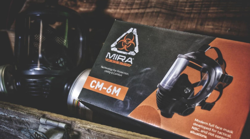 Mira 6m gas mask features