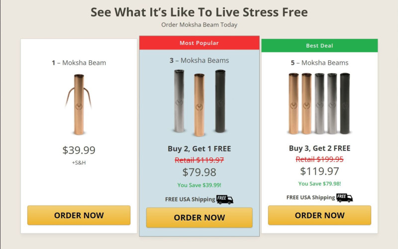 moksha beam cart