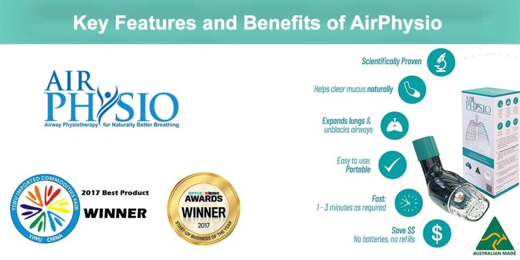 AirPhysio Benefits and Features