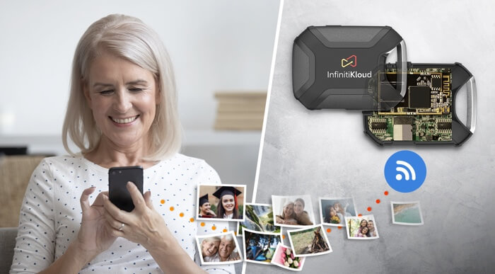 how to use infinitikloud wireless