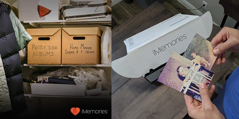 Digitizing home videos with iMemories service