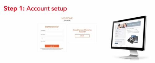 How Does iMemories Work Step 1
