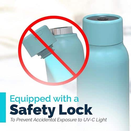 UVBrite Water Bottle Safety Lock
