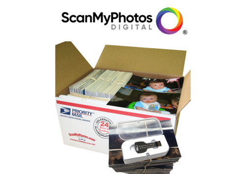 ScanMyPhotos prepaid box