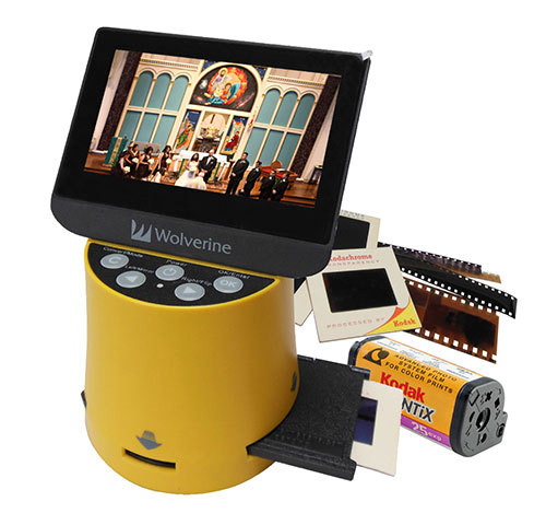 Wolverine film and slide scanner