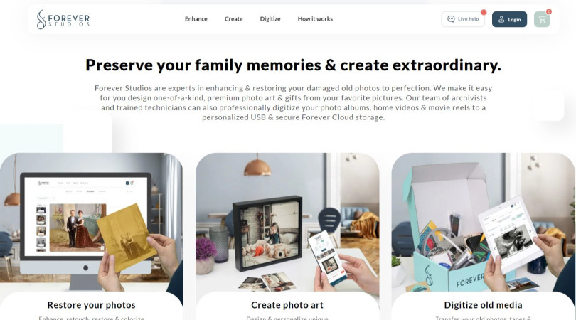 forever studios digitizing service