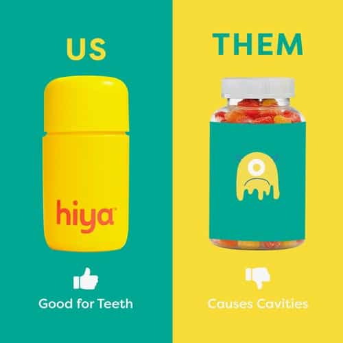 Hiya Vs others vitamins