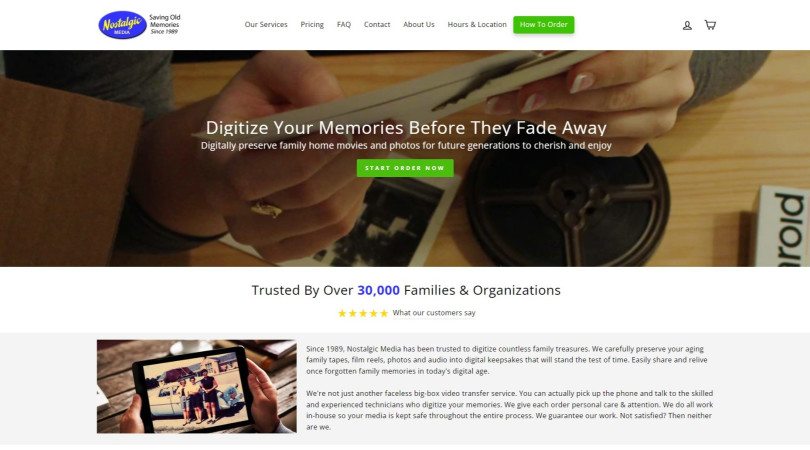 nostalgic media digitizing media