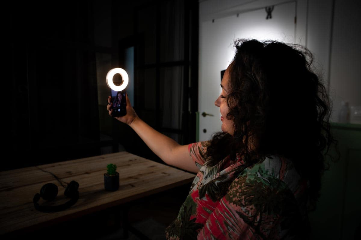 Best Portable Ring Light for iPhone