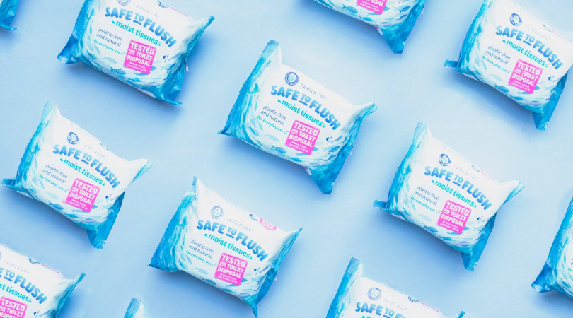 flushable wipes