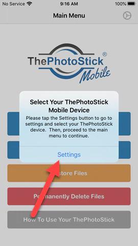 select photo stick