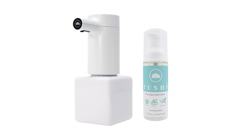 tushe dispenser and spray