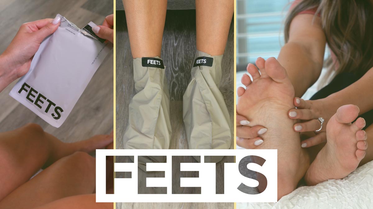 foot peel mask by FEETS
