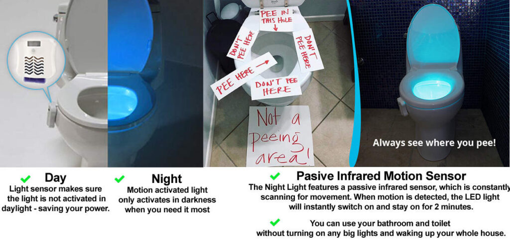 Toilet Bowl Light Advantages
