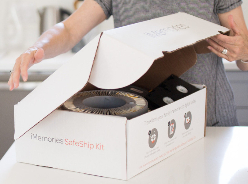 filling up imemories box kit