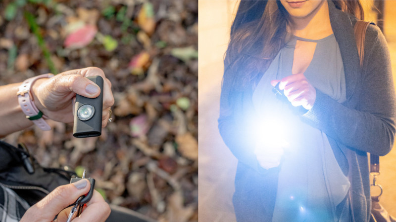 hootie personal alarm activation