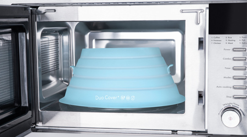 duo cover in microwave