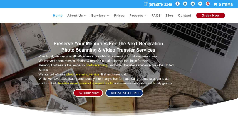 memory fortress service