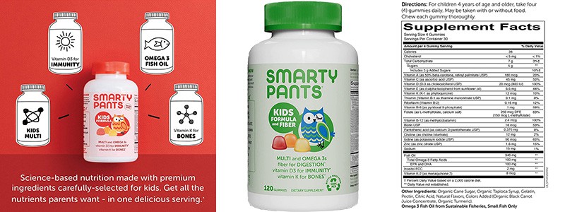 SmartyPants Vitamins for kids