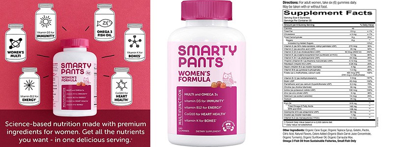 SmartyPants Vitamins for women
