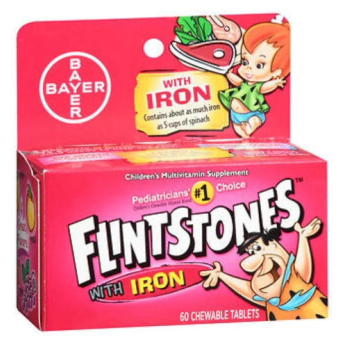 flintstones vitmains with iron