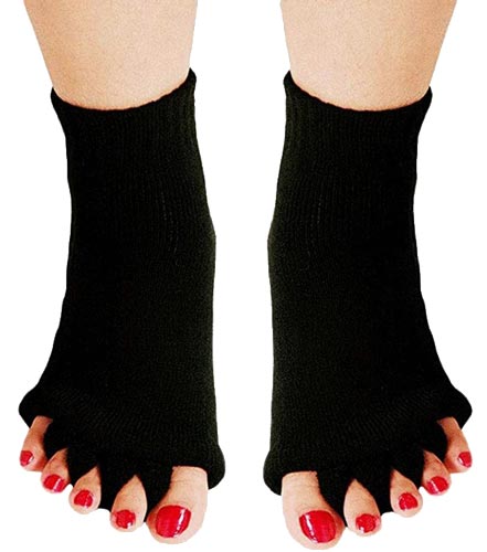 Homrap Toe Separator Socks