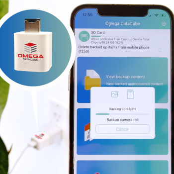 omega data cube backup