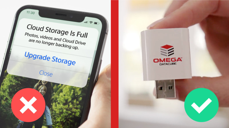 omega datacube vs cloud service
