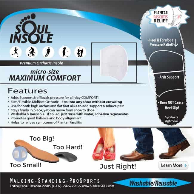 Top 5 Best Insoles for Plantar Fasciitis