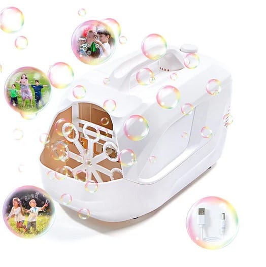 White Bubble Machine
