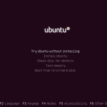 booting ubuntu os