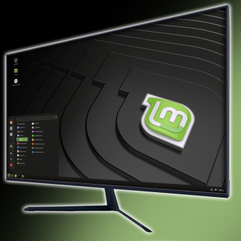 linux mint on desktop