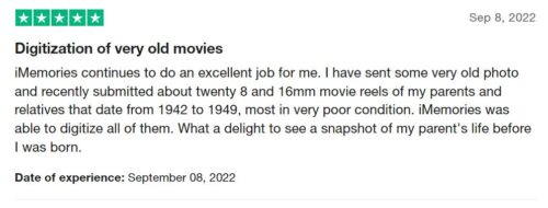 imemories coverted very old films